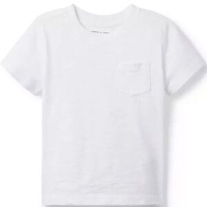 Janie and Jack The Slub White Tee Toddler size 3
